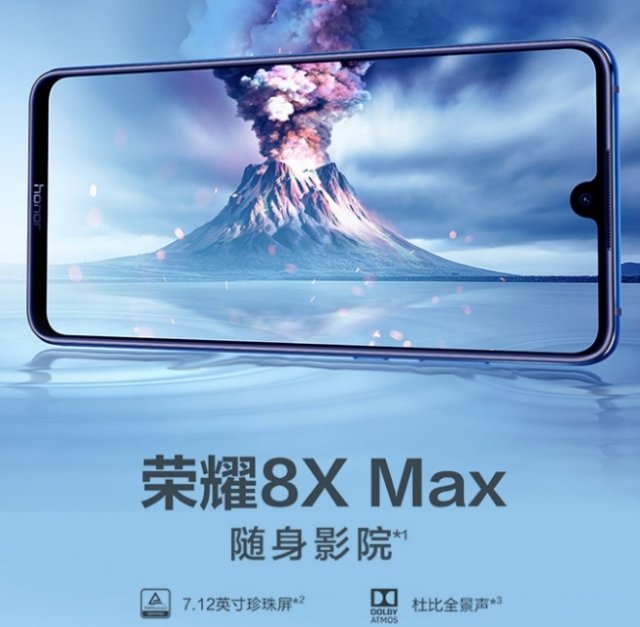 В сети появились новые рендеры и характеристики смартфона Honor 8X Max